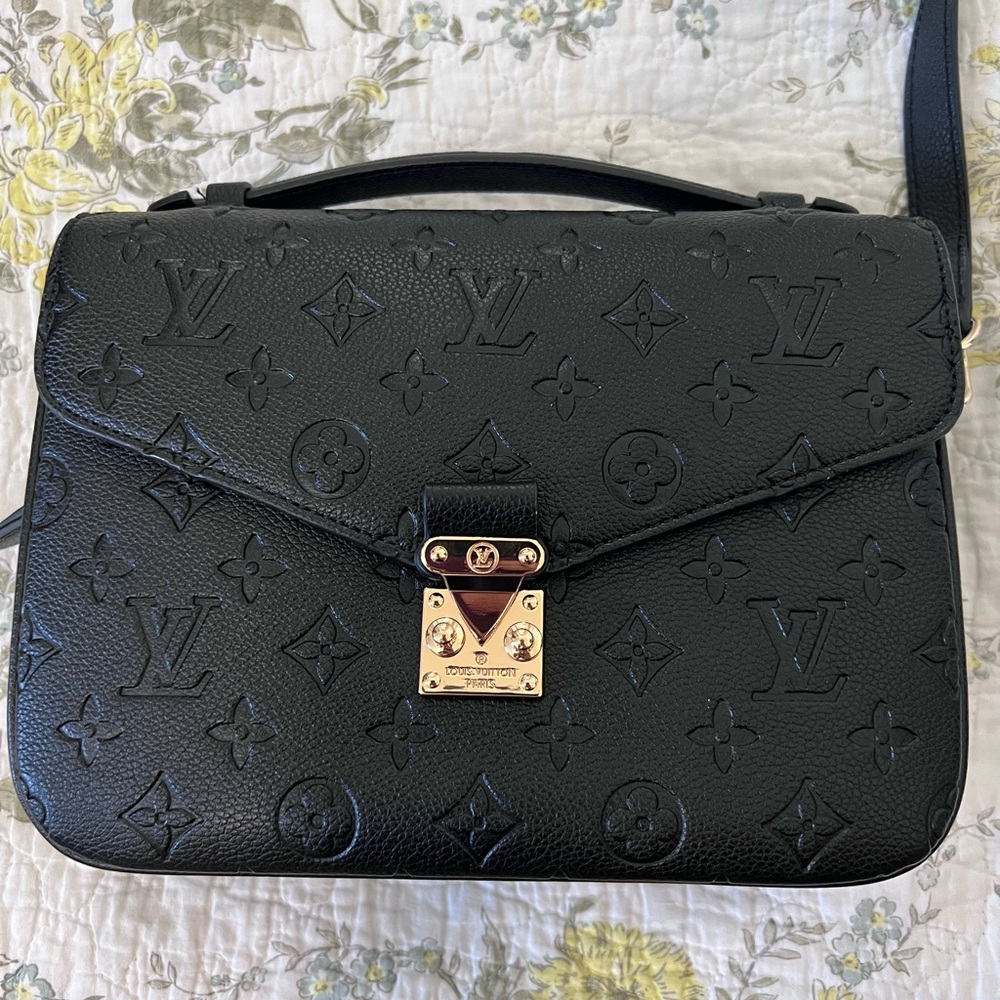 Louis Vuitton Black Monogram Bag